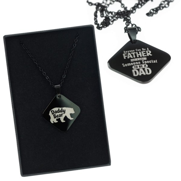 Daddy Bear Pendant - printedgifthouse