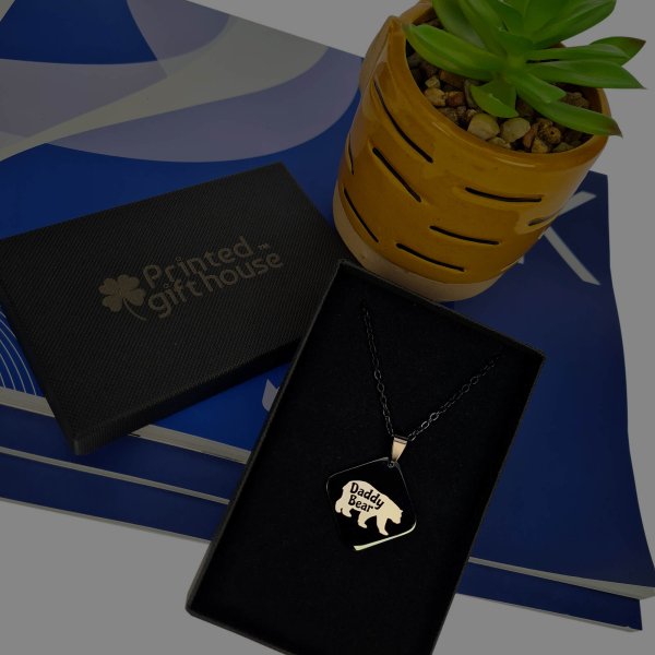 Daddy Bear Pendant - printedgifthouse