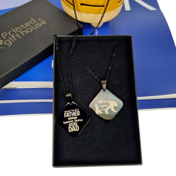 Daddy Bear Pendant - printedgifthouse