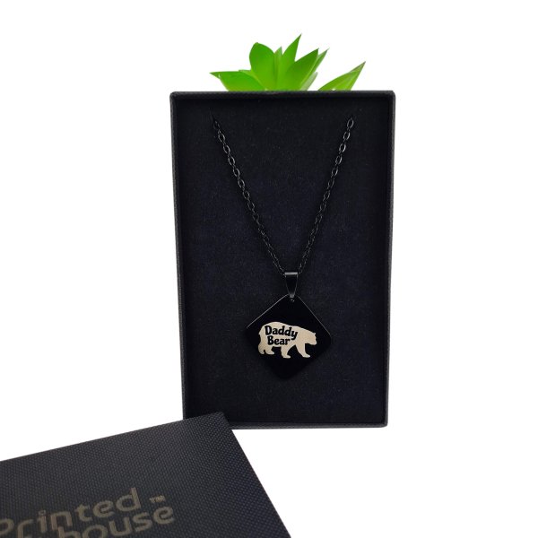 Daddy Bear Pendant - printedgifthouse