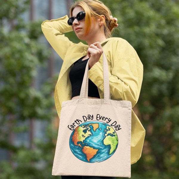 EARTH DAY TOTE BAG