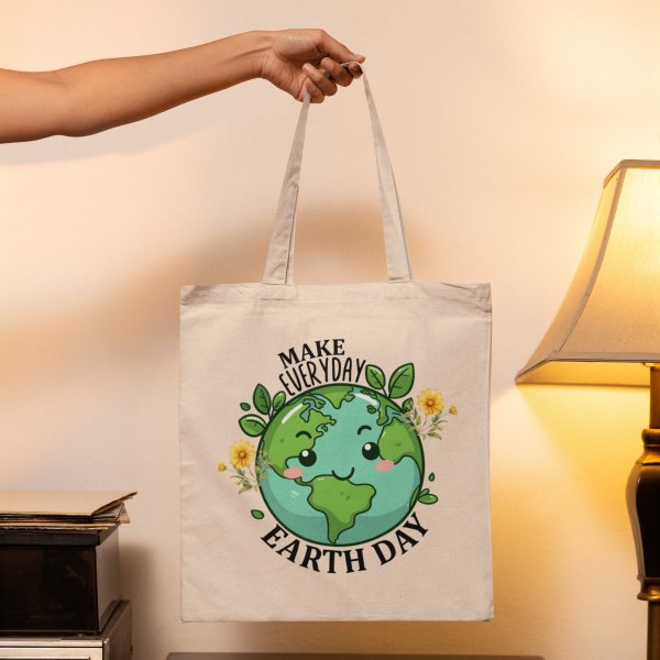 EARTH DAY TOTE BAG