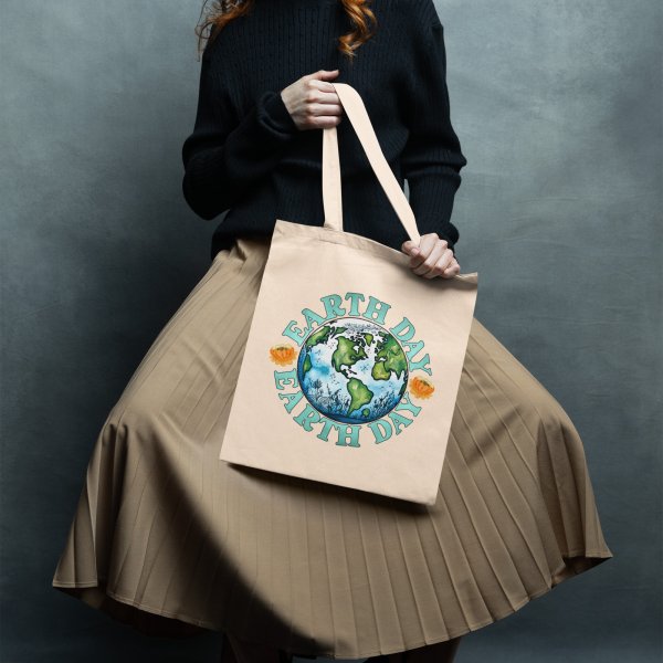 EARTH DAY TOTE BAG
