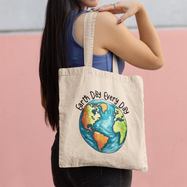 EARTH DAY TOTE BAG