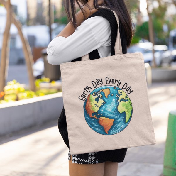 EARTH DAY TOTE BAG