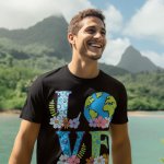 Earth day black t shirt - printedgifthouse