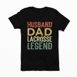 Fathers day sport dad black t shirt - printedgifthouse