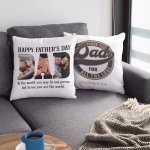 Happy Fathers day cushion cover - Printedgifthouse