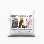 Happy Fathers day cushion cover - Printedgifthouse