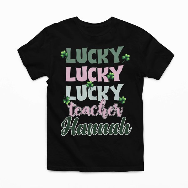 St. Patrick's Day celebration with our personalized teacher's t-shirts - printedgifthouse