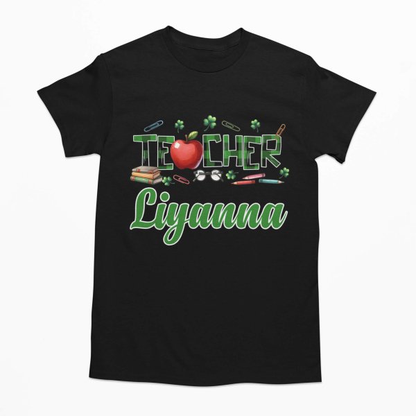 St. Patrick's Day celebration with our personalized teacher's t-shirts - printedgifthouse