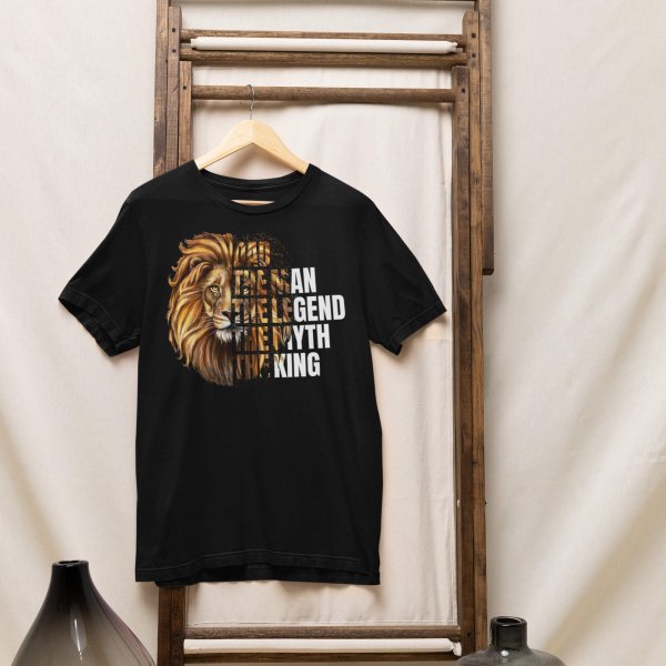 The man the myth the legend dad fathers day white t shirt - printedgifthouse