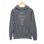 dad hoodie with kids name - fathers day - printedgifthouse