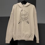 dad hoodie with kids name - fathers day - printedgifthouse