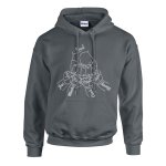 dad hoodie with kids name - fathers day - printedgifthouse