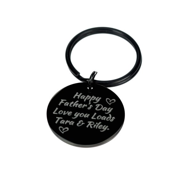 fathers day dad keyring - printedgifthouse