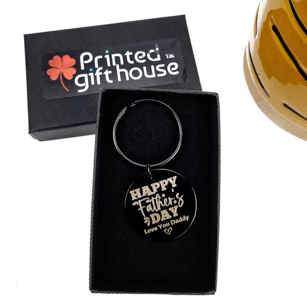 fathers day dad keyring - printedgifthouse