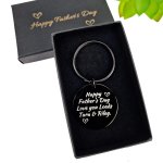 fathers day dad keyring - printedgifthouse