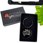 fathers day dad keyring - printedgifthouse