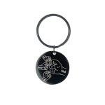 fathers day dad keyring - printedgifthouse
