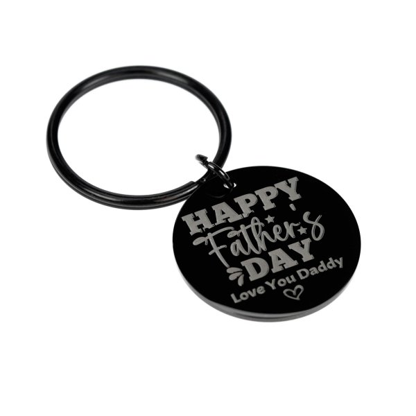 fathers day dad keyring - printedgifthouse