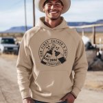 fathers day first fathers day dad hoodie - printedgifthouse