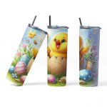 kids Easter chick tumbler