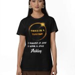 solar eclipse black t-shirt - printedgifthouse