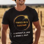 solar eclipse black t-shirt - printedgifthouse