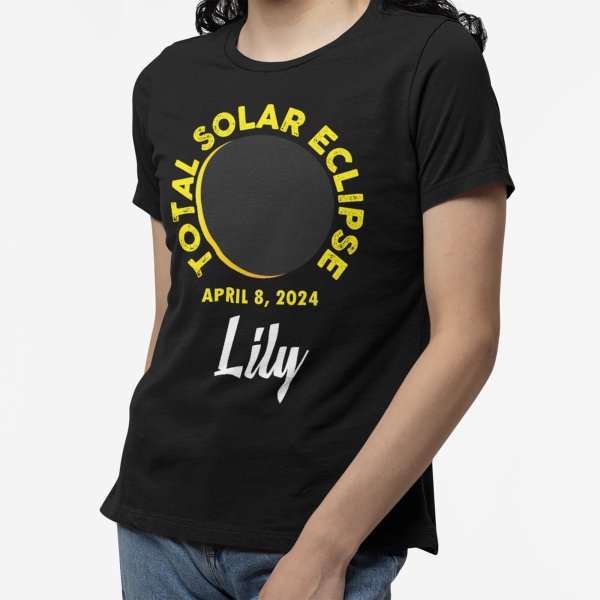 solar eclipse black t-shirt - printedgifthouse