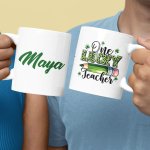 st patrick day teacher mug - printedgifthouse