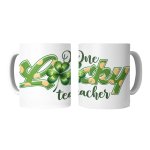 st patrick day teacher mug - printedgifthouse