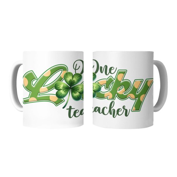 st patrick day teacher mug - printedgifthouse