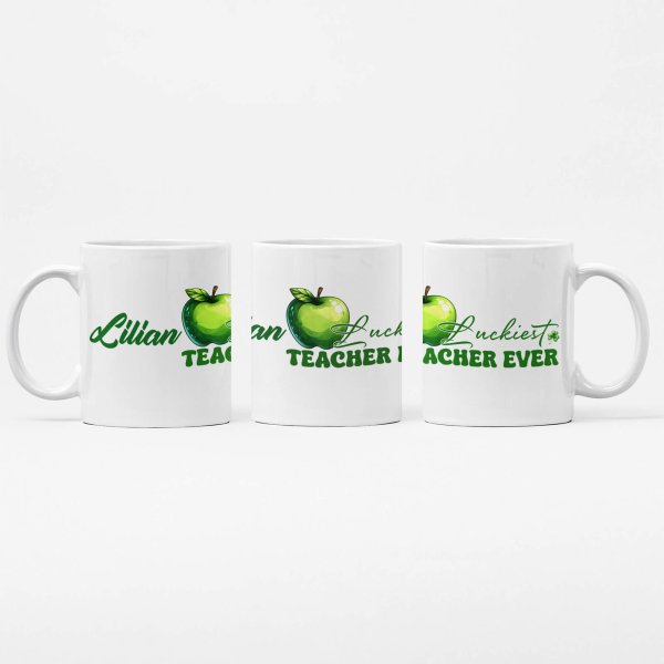 st patrick day teacher mug - printedgifthouse