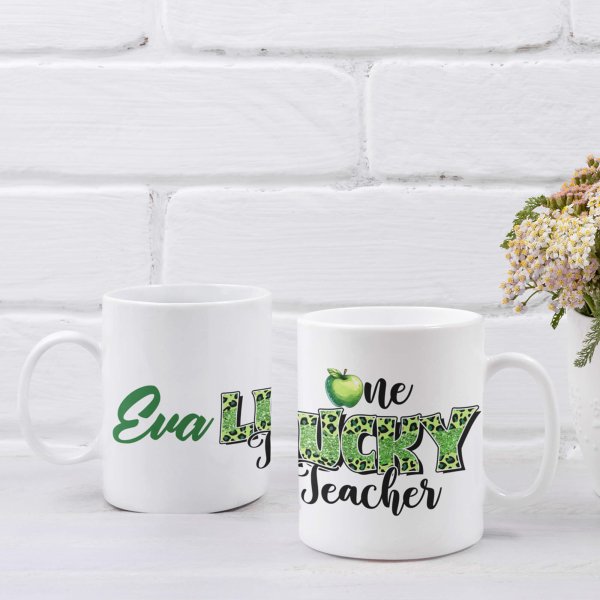 st patrick day teacher mug - printedgifthouse