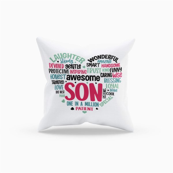 white cushion cover - printedgifthouse