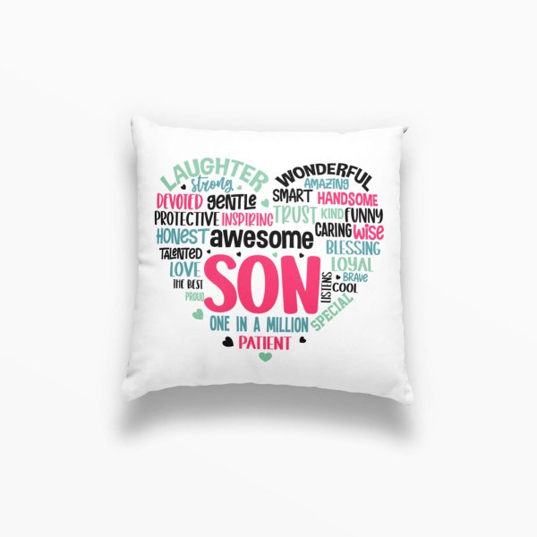 white cushion cover - printedgifthouse