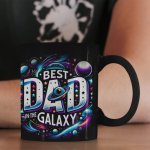 Best dad galaxy magic mug - printedgifthouse