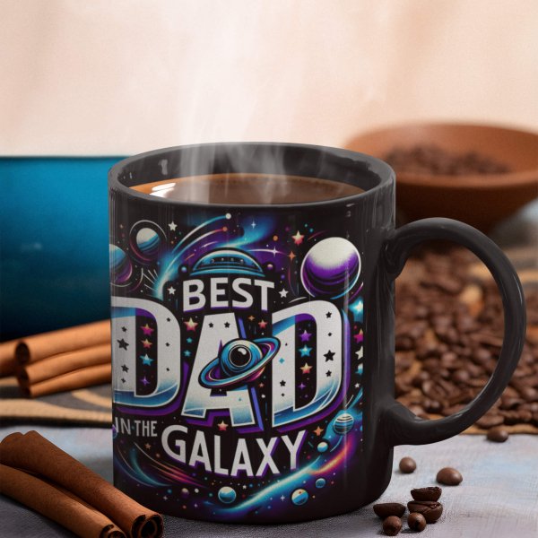 Best dad galaxy magic mug - printedgifthouse