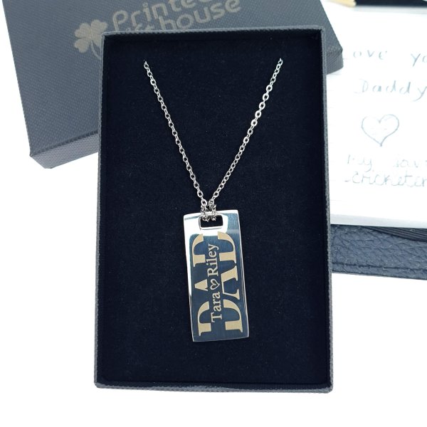 Fathers day dad keyring pendant - printedgifthouse