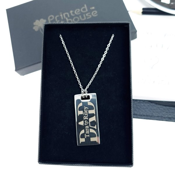 Fathers day dad keyring pendant - printedgifthouse