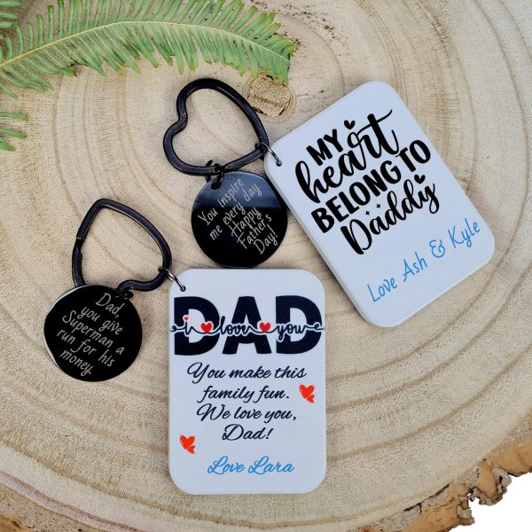 Fathers day keyring - printedgifthouse