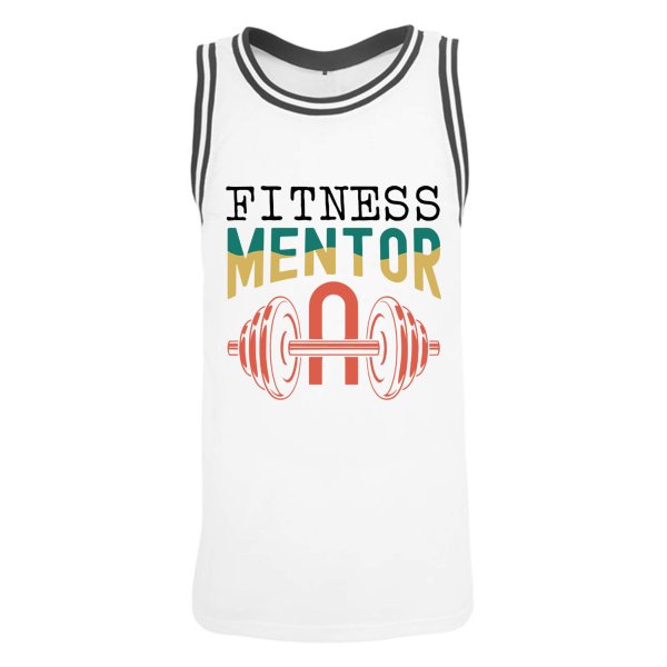 Gym Fitness mesh tank top -printedgifthouse