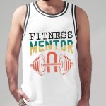 Gym Fitness mesh tank top -printedgifthouse