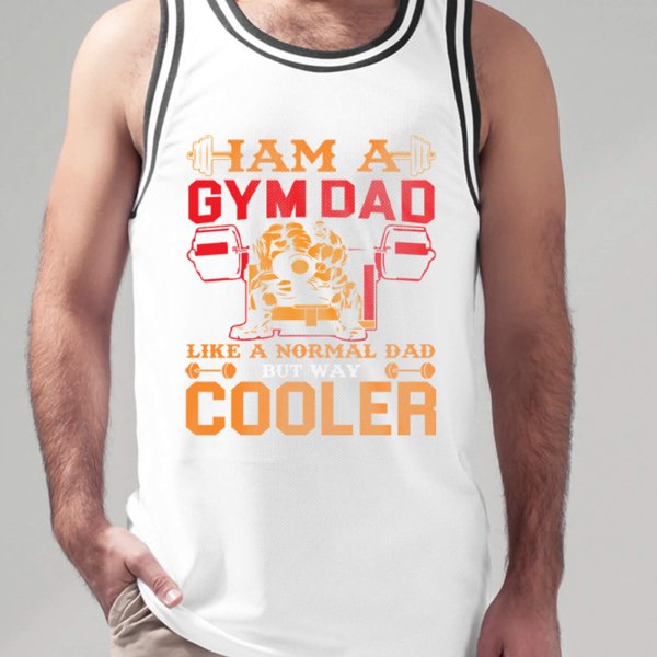 Gym Fitness mesh tank top -printedgifthouse