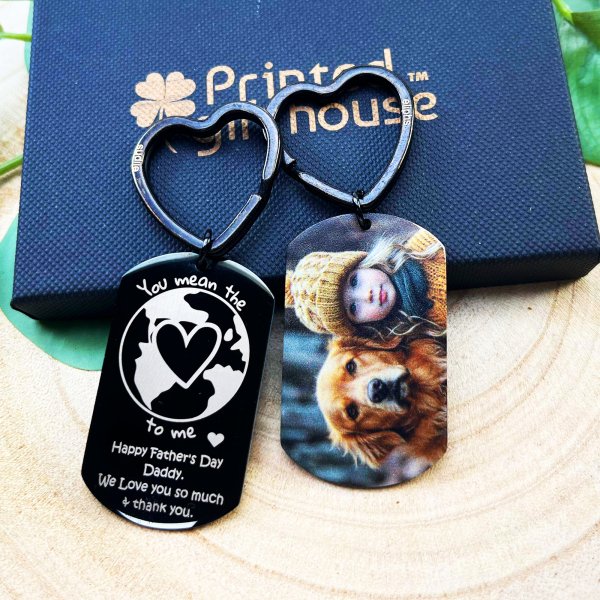 Personalised Keyring for Cherished Bonds