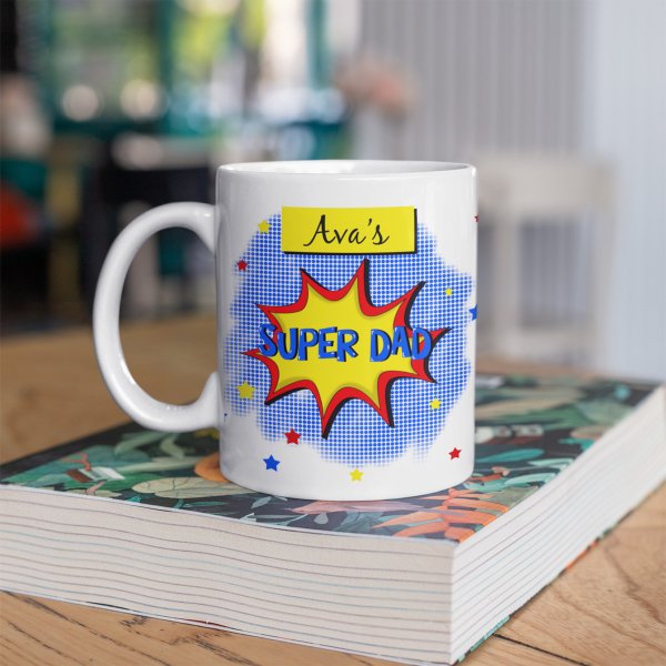 SUPER DAD MUG