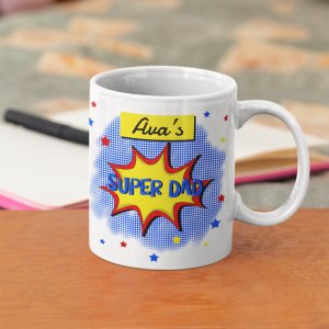SUPER DAD MUG