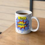 SUPER DAD MUG