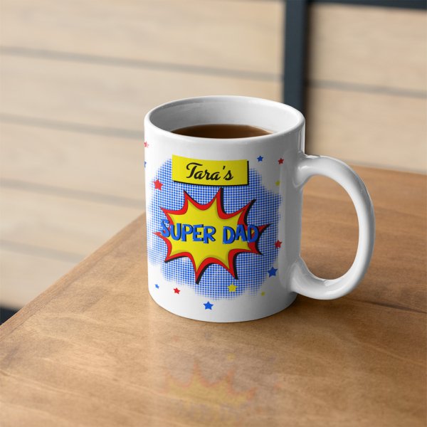 SUPER DAD MUG